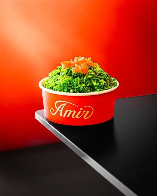 Amir food photography showing a side dish.